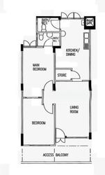 Blk 301 Ubi Avenue 1 (Geylang), HDB 3 Rooms #579940611